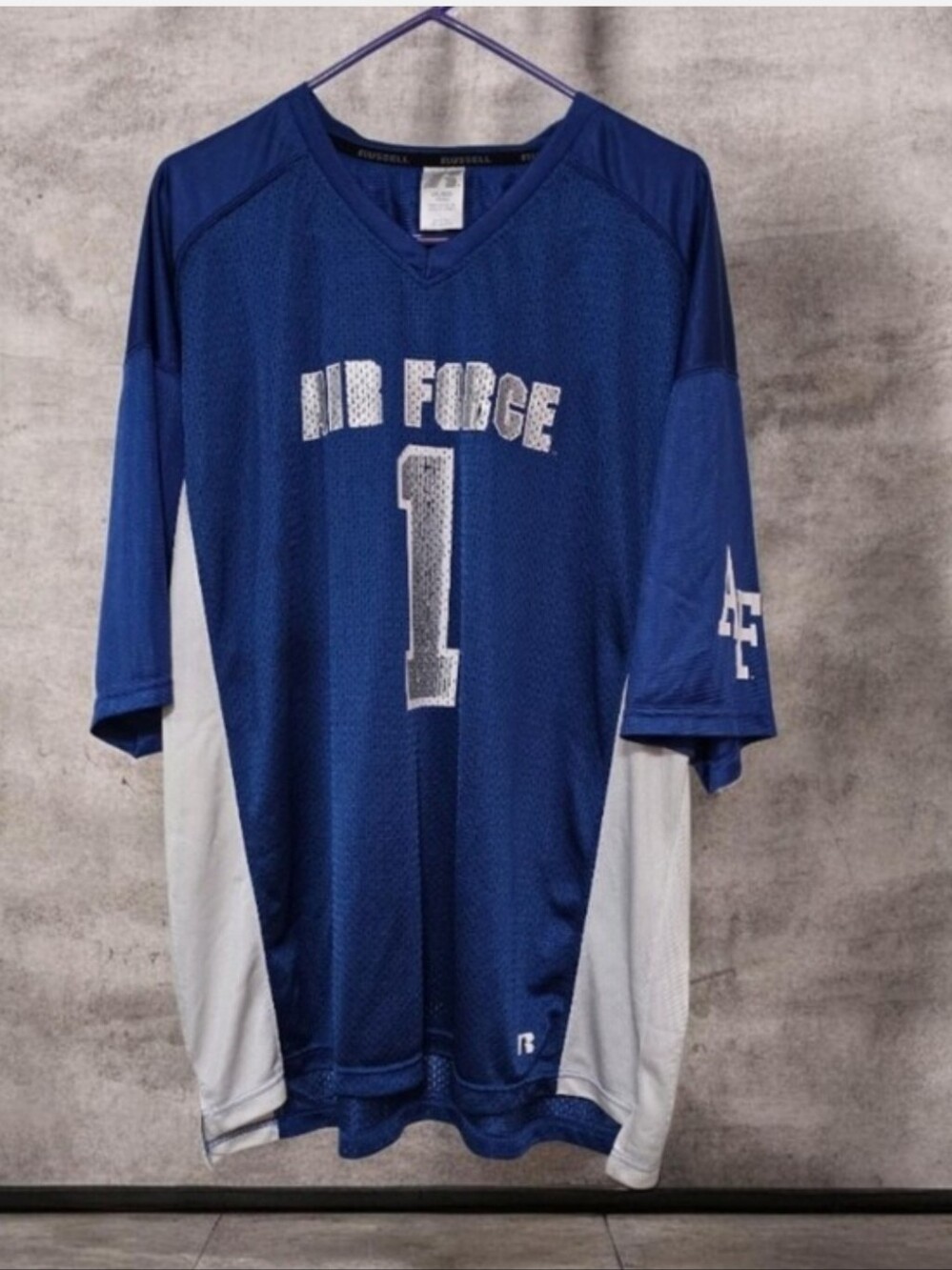 Blue Athletic Football Jersey - Size Men